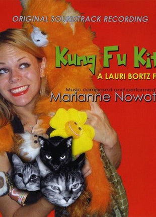 the album cover for Marianne Nowottny - Kung Fu Kitty (Original Soundtrack Recording)