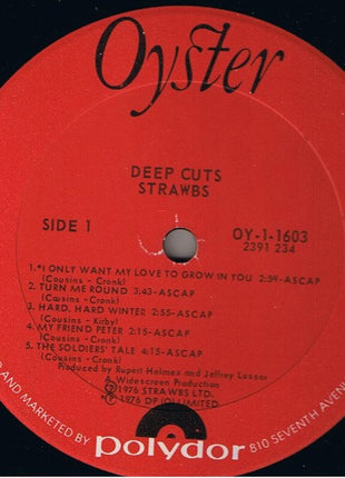 Strawbs : Deep Cuts (LP, Album)