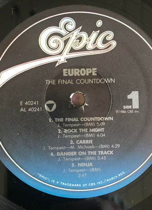 Europe (2) : The Final Countdown (LP, Album)
