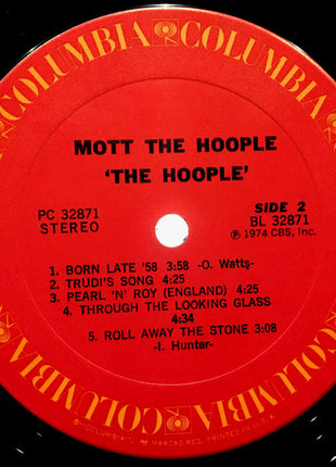 Mott The Hoople : The Hoople (LP, Album, Ter)