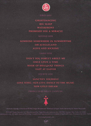 Simple Minds : Live In The City Of Light (2xCD, Album, RM)