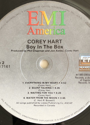 Corey Hart : Boy In The Box (LP, Album, Jac)