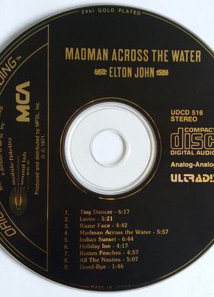 Elton John : Madman Across The Water (CD, Album, RE, RM, 24k)