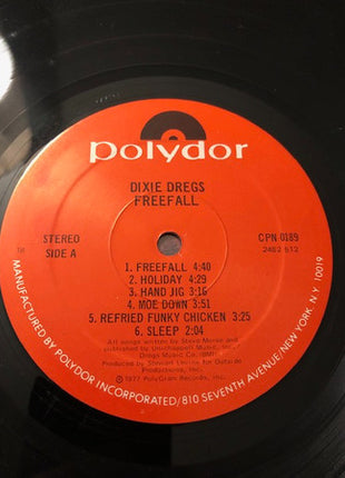 Dixie Dregs : Free Fall (LP, Album, Pre)