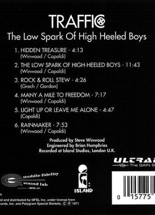 Traffic : The Low Spark Of High Heeled Boys (CD, Album, RE, RM)