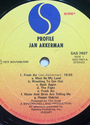 Jan Akkerman : Profile (LP, Album)