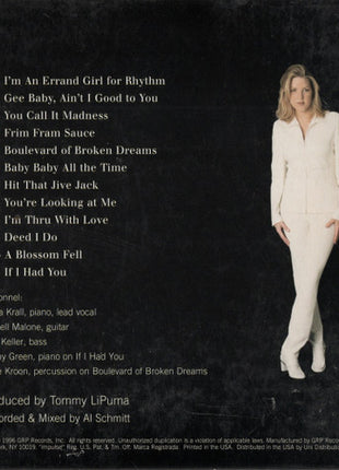 Diana Krall : All For You (A Dedication To The Nat King Cole Trio) (CD, Album, Tri)