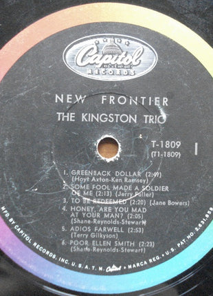 Kingston Trio : New Frontier (LP, Album, Mono, Scr)