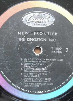 Kingston Trio : New Frontier (LP, Album, Mono, Scr)