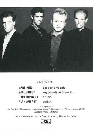Level 42 : Level Best (CD, Comp)