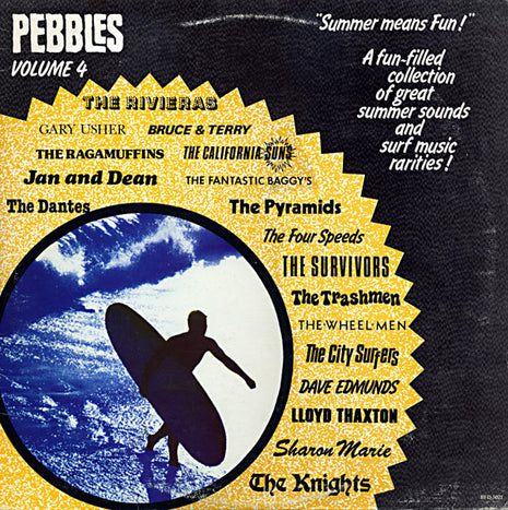 Various : Pebbles Volume 4 "Summer Means Fun!" (LP, Comp, Unofficial)