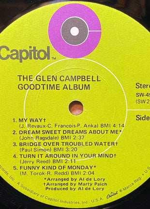 Glen Campbell : The Glen Campbell Goodtime Album (LP, Album, Los)