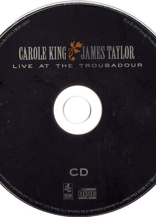 Carole King & James Taylor (2) : Live At The Troubadour (CD, Album + DVD-V, Multichannel, dts)
