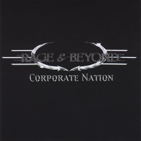 the album cover for Rage - Corporate Nation