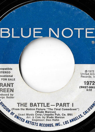 Grant Green : The Battle (7", Promo, CP)