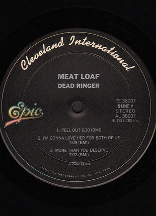 Meat Loaf : Dead Ringer (LP, Album, Ter)