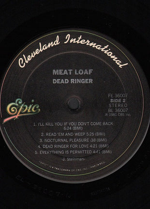 Meat Loaf : Dead Ringer (LP, Album, Ter)
