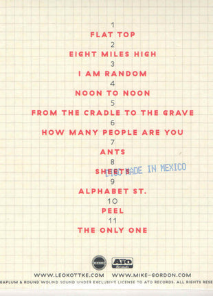 Leo Kottke, Mike Gordon : Noon (CD, Album)