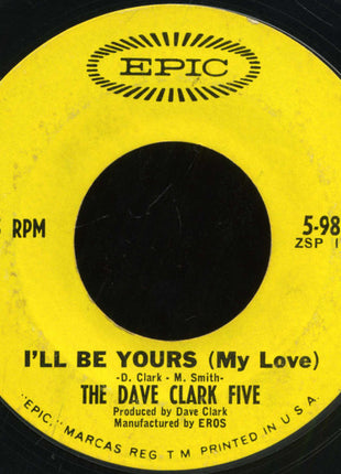 The Dave Clark Five : Over And Over (7", Single, Styrene, Pit)