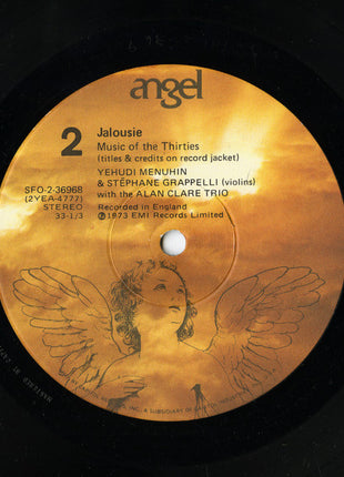 Yehudi Menuhin, Stéphane Grappelli & Alan Clare Trio : Jalousie (LP, Album, Win)