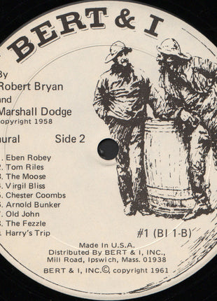 Robert Bryan (2) And Marshall Dodge : Bert And I... And Other Stories From Down East (LP, Album, Mono, RE)