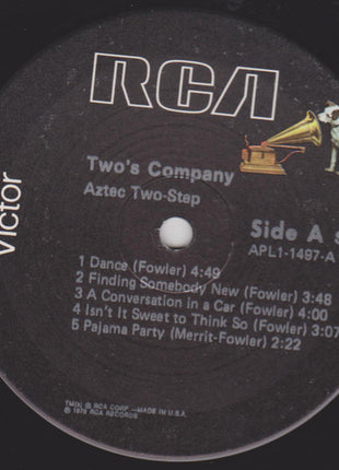 Aztec Two-Step : Two's Company (LP, Album, Ind)