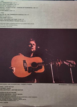 Gordon Lightfoot : Sunday Concert (LP, Album)