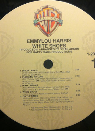 Emmylou Harris : White Shoes (LP, Album, Jac)
