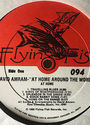 David Amram And Friends : At Home / Around The World (LP, Album)