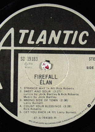 Firefall : Élan (LP, Album, Ric)