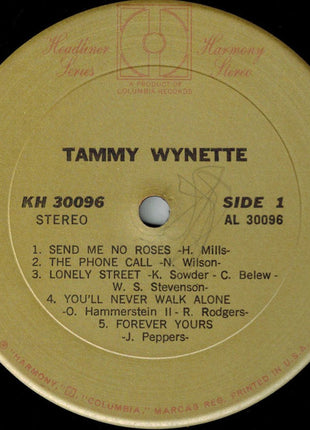 Tammy Wynette : Tammy Wynette (LP, Comp)