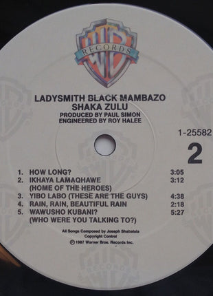 Ladysmith Black Mambazo : Shaka Zulu (LP, Album, SRC)