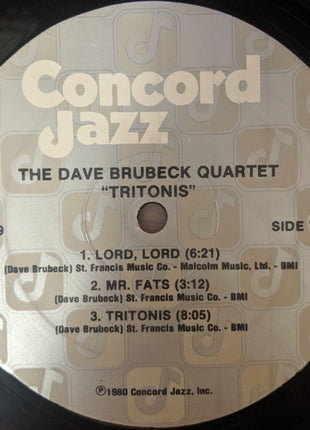 The Dave Brubeck Quartet : Tritonis (LP, Album)