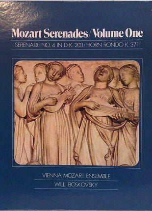 Wolfgang Amadeus Mozart, Wiener Mozart Ensemble, Willi Boskovsky : Serenades Volume 1 (LP, Album, RE, RP)