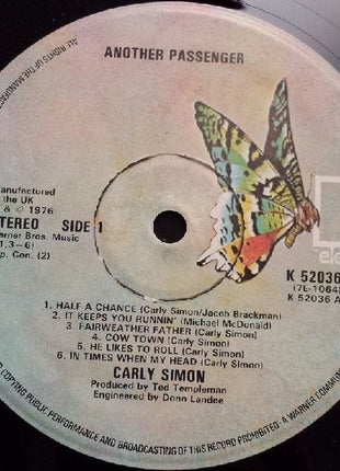 Carly Simon : Another Passenger (LP, Album)