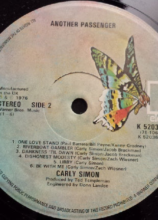 Carly Simon : Another Passenger (LP, Album)