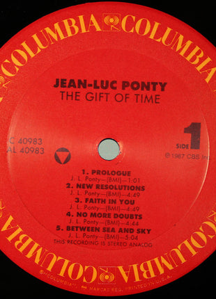 Jean-Luc Ponty : The Gift Of Time (LP, Album)
