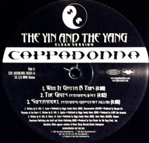 Cappadonna : The Yin And The Yang (Clean Version) (2xLP, Album, Promo)