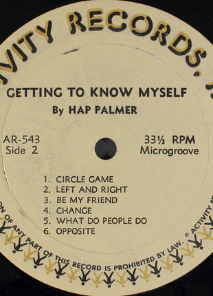 Hap Palmer : Getting To Know Myself (LP, Album)