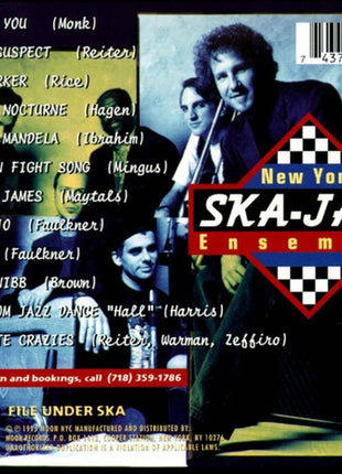 New York Ska-Jazz Ensemble : New York Ska-Jazz Ensemble (CD, Album)