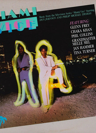 Various : Miami Vice (Music From The Television Series) (LP, Comp, Glo)