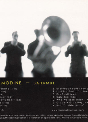 Hazmat Modine : Bahamut (CD, Album, Dig)