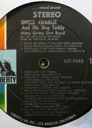 Nitty Gritty Dirt Band : Uncle Charlie & His Dog Teddy (LP, Album, All)