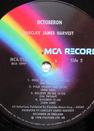 Barclay James Harvest : Octoberon (LP, Album, Emb)