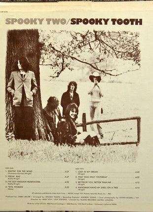 Spooky Tooth : Spooky Two (LP, Album, Pit)