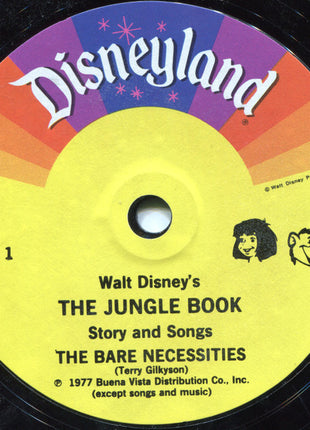 Robie Lester, Unknown Artist : Walt Disney Presents The Jungle Book (7")