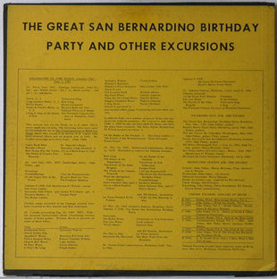 John Fahey : Guitar Vol. 4 / The Great San Bernardino Birthday Party And Other Excursions (LP, Album)