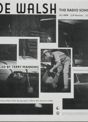 Joe Walsh : The Radio Song (12", Single, Promo)