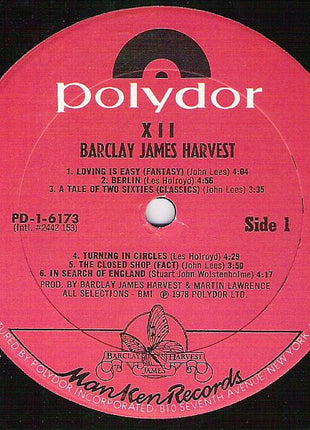 Barclay James Harvest : XII (LP, Album)