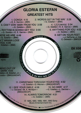Gloria Estefan : Greatest Hits (CD, Comp, RE, Pit)